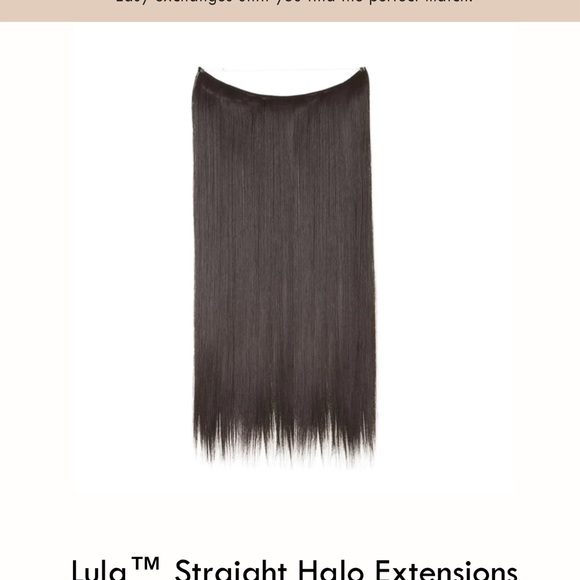 Never been worn set of Lula hair extensions. Colour is Brown-Black in 16” length - Picture 5 of 5
